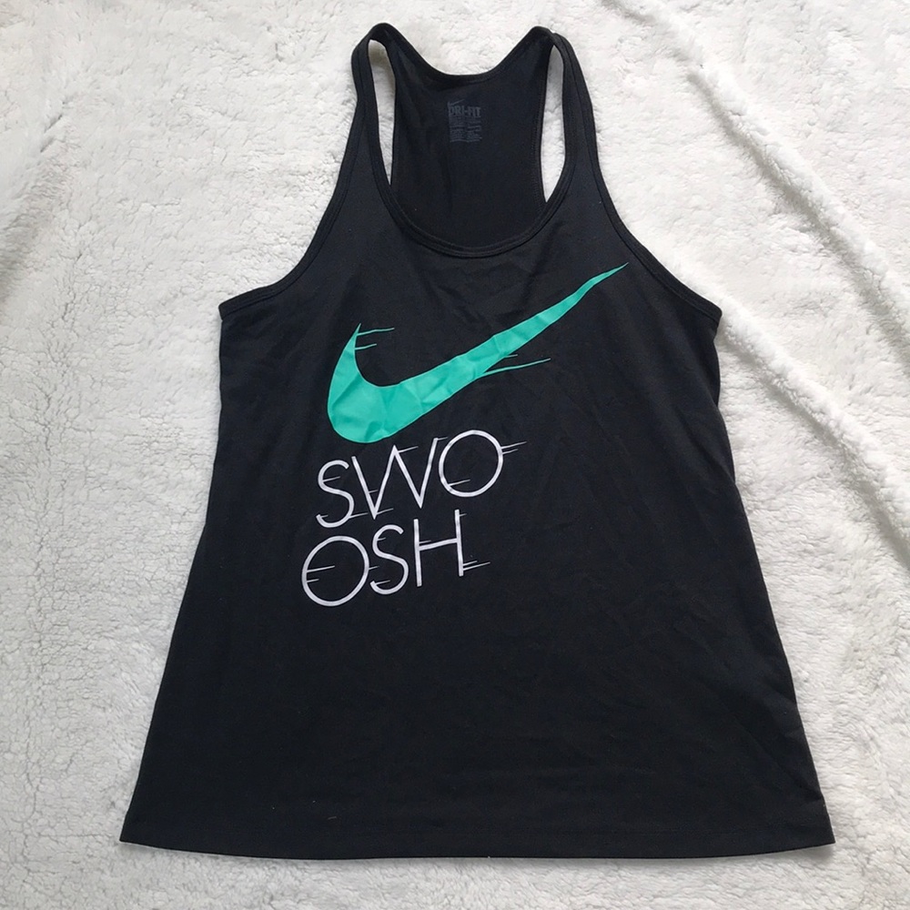 SOLD⭐️Nike Dri-Fit Swoosh racerback workout tank - Picture 1 of 6